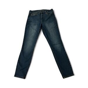 Universal Thread Jeans Mid Rise Skinny Women’s Blue Dark Size 4/27S